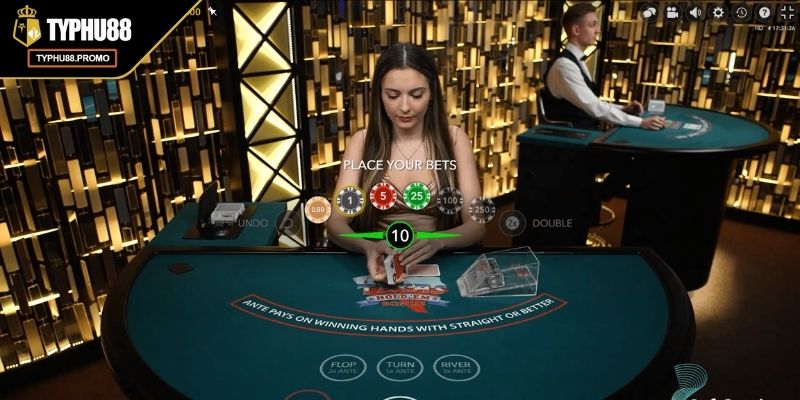 Các vòng thao tác cụ thể khi game thủ đánh Poker